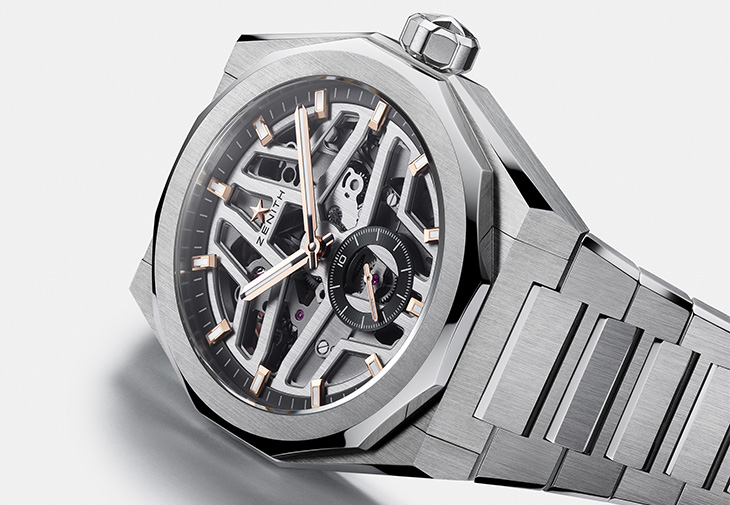 真力時ZENITH Defy Skyline Skeleton天際線系列鏤空腕錶專賣店限定款式