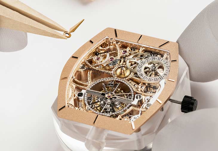 江詩丹頓VACHERON CONSTANTIN Les Cabinotiers閣樓工匠Malte鏤雕陀飛輪 Tribute to Haussmannian style腕錶