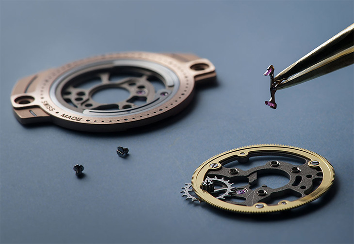 伯爵PIAGET 970P-UC手動上鍊機芯陀飛輪拆解圖