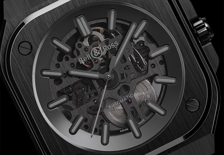 柏萊士BELL&ROSS BR-05 Skeleton Phantom Ceramic 鏤空限量腕錶