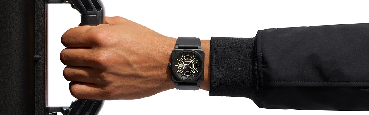 BELL & ROSS柏萊士BR-03 Skeleton系列腕錶