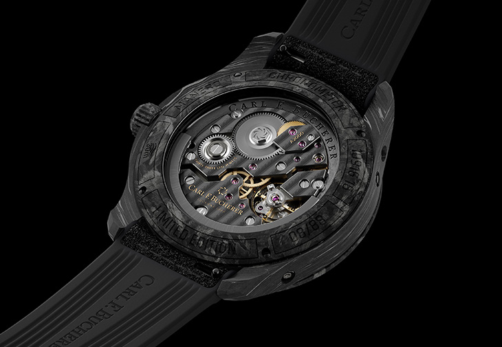 Carl F. Bucherer寶齊萊馬利龍外緣動力萬年曆黑色限量版腕錶