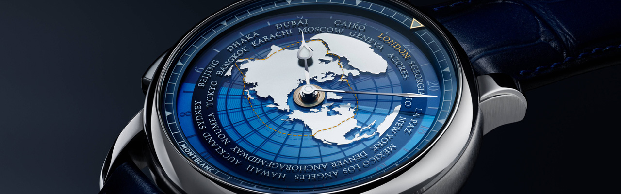 萬寶龍MONTBLANC明星傳承系列世界時區「環遊世界80天」腕錶