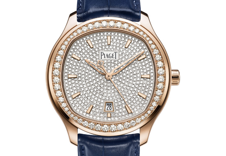 伯爵表PIAGET Polo玫瑰金鑽錶