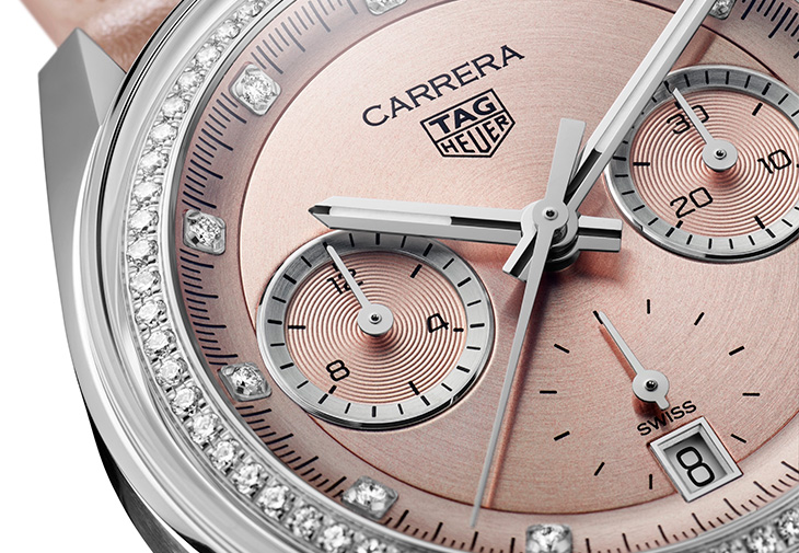 LVMH Watch Week 2025 TAG HEUER泰格豪雅Carrera計時腕錶鑲鑽款
