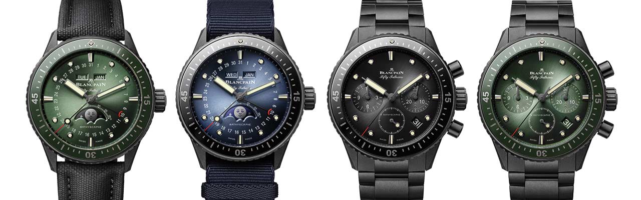 BLANCPAIN寶珀五十噚深潛器全日曆月相腕錶