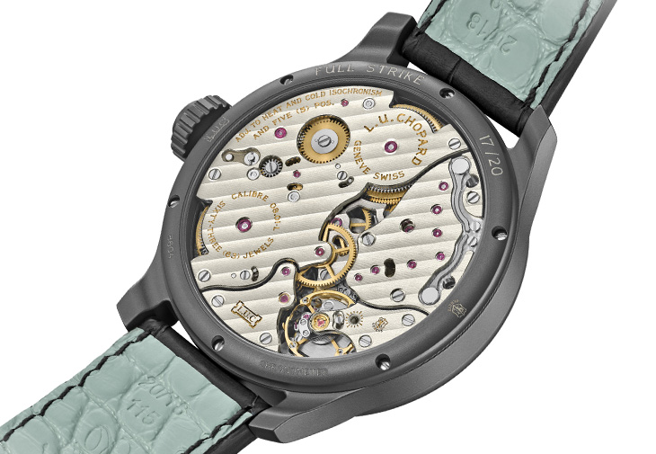 陶瓷鈦金屬 蕭邦 L.U.C Full Strike 藍寶石水晶 報時 三問 CHOPARD