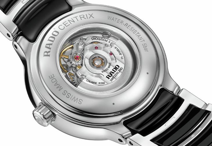 RADO雷達表Centrix 晶萃系列高科技陶瓷鑽錶