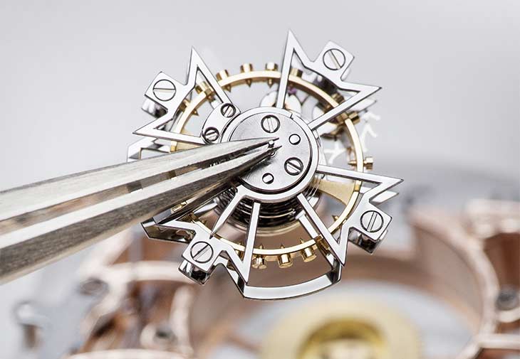 江詩丹頓VACHERON CONSTANTIN Les Cabinotiers閣樓工匠Malte鏤雕陀飛輪 Tribute to Haussmannian style腕錶