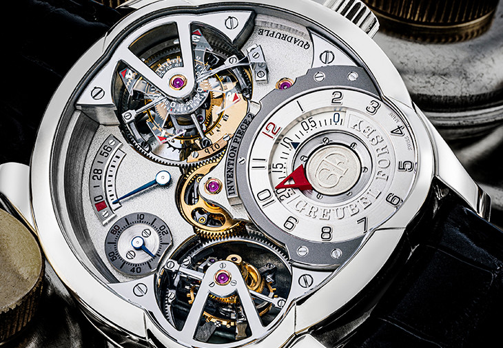 高珀富斯鉑金不對稱腕錶