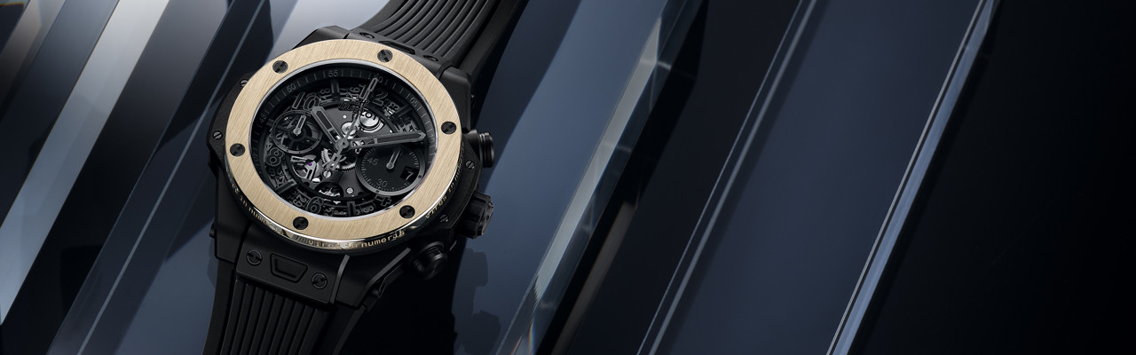 宇舶Big Bang Unico Legder琥珀金腕錶