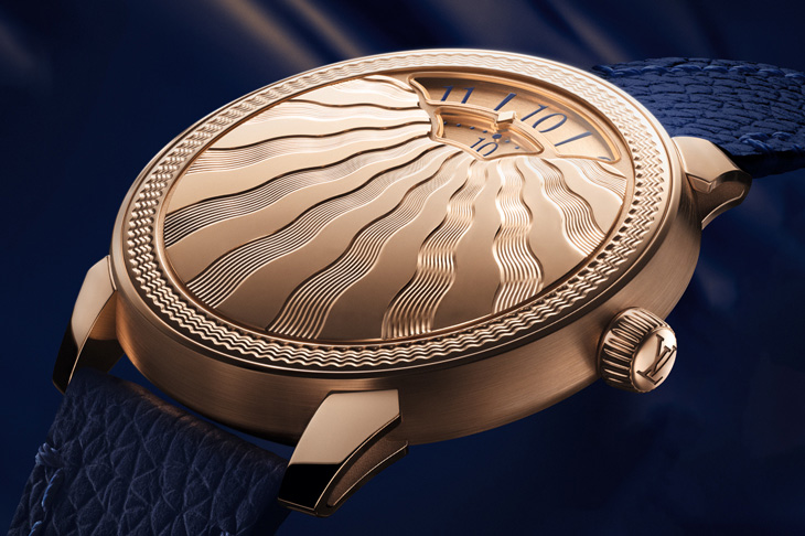 藝術雕琢  珍藏華美／LOUIS VUITTON Tambour Convergence Guilloché、Escale Tiger’s Eye