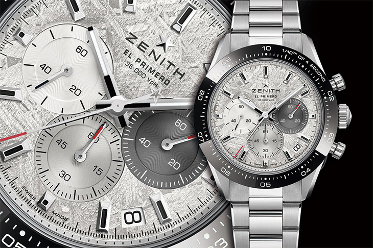 以隕石面盤重塑1/10秒高精準計時／ZENITH Chronomaster Sport隕石款運動計時腕錶