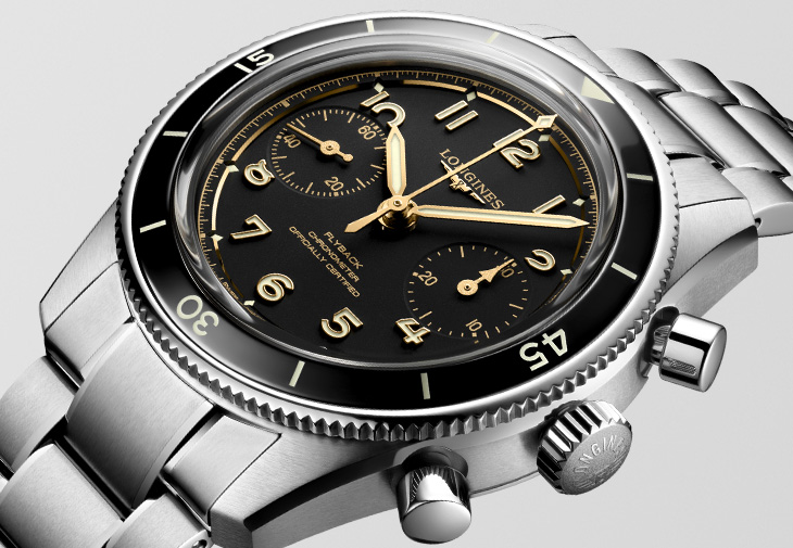 LONGINES浪琴表Spirit Pilot Flyback飛返計時腕錶
