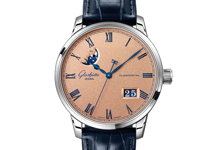 格拉蘇蒂原創GLASHÜTTE ORIGINAL議員卓越大日曆月相腕錶