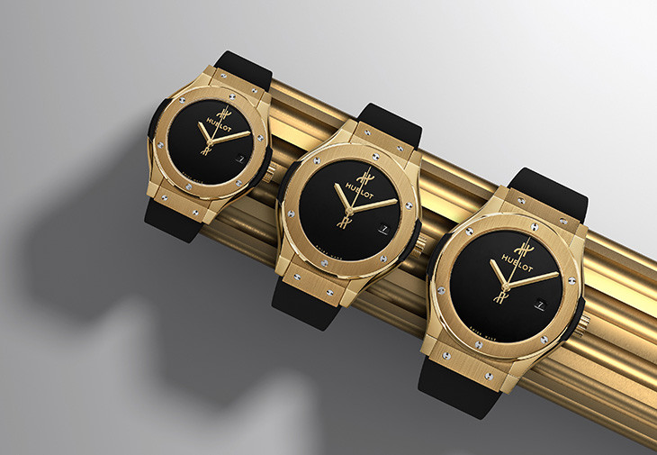 HUBLOT宇舶經典融合系列原創腕錶黃金款