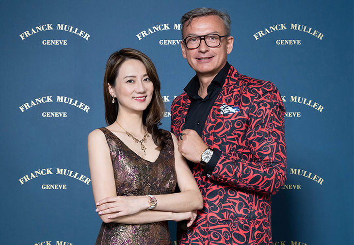 FRANCK MULLER法穆蘭 Taiwan Deputy General Manager FRANCK MULLER法穆蘭 CEO Nicholas Rudaz