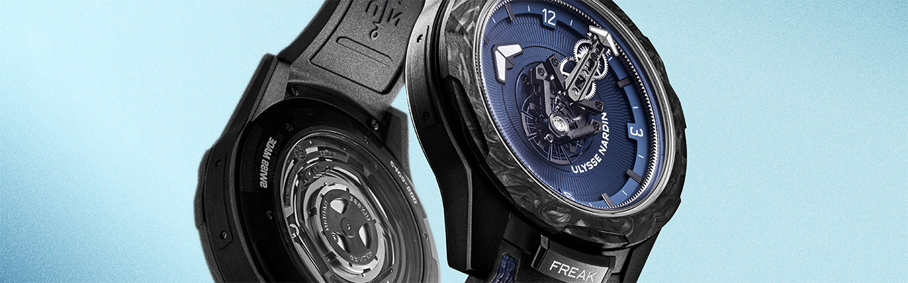 ULYSSE NARDIN雅典錶Freak One Navy Blue奇想腕錶