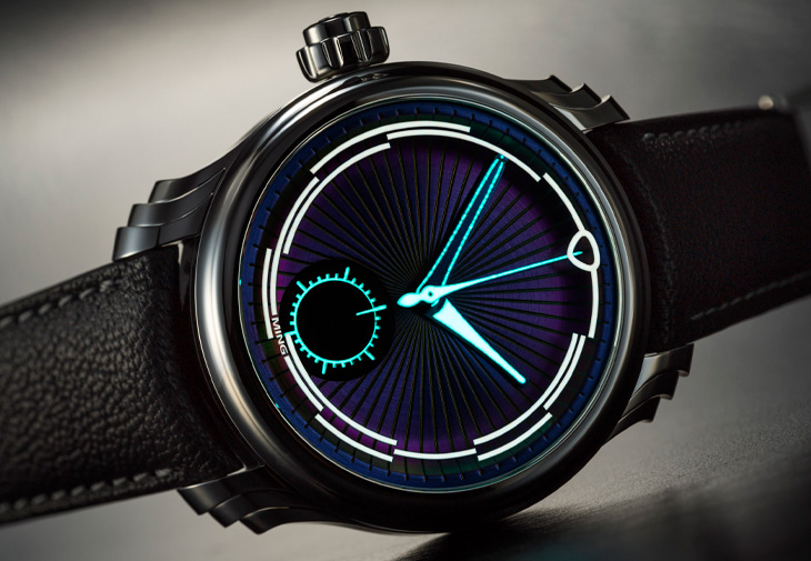 MING  57.04 Iris 單按把限量計時腕錶