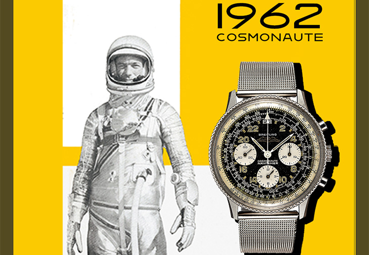 BREITLING百年靈Cosmonaute太空人腕錶