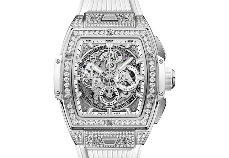 HUBLOT宇舶Spirit of Big Bang 鈦金鑲鑽腕錶