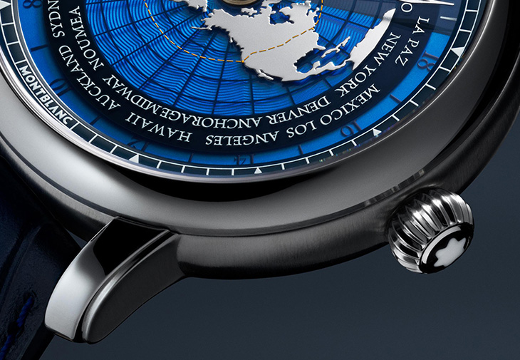 萬寶龍MONTBLANC明星傳承系列世界時區「環遊世界80天」腕錶