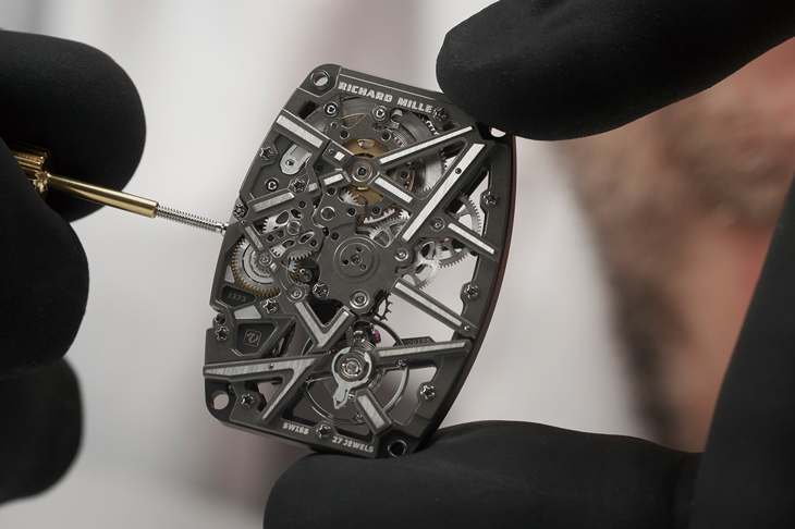 絕不妥協的性能 RICHARD MILLE RM 07-04高科技錶殼與CRMA8自製機芯