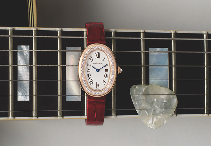 CARTIER卡地亞Baignoire de Cartier全鋪鑽腕錶