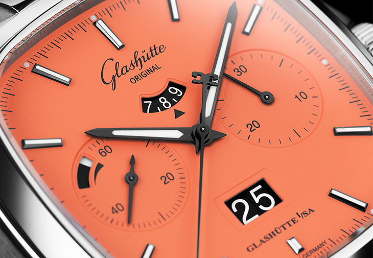 格拉蘇蒂原創GLASHÜTTE ORIGINAL七零年代大日曆計時腕錶限量版