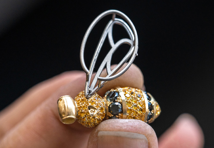 CHOPARD蕭邦L’Horloge de Table Ruche蜂巢座鐘