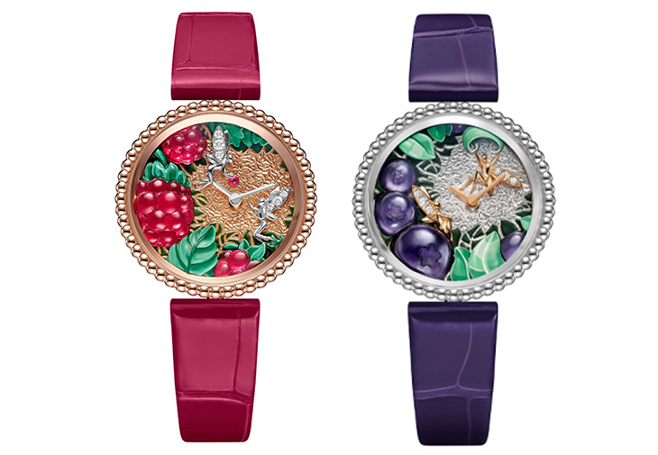 VAN CLEEF & ARPELS梵克雅寶Perlée系列工藝腕錶