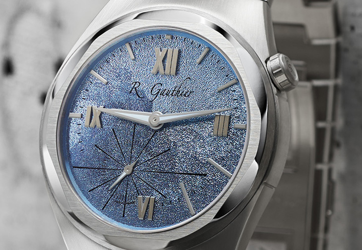 C by ROMAIN GAUTHIER Platinum Edition Bracelet C系列鉑金鏈帶腕錶