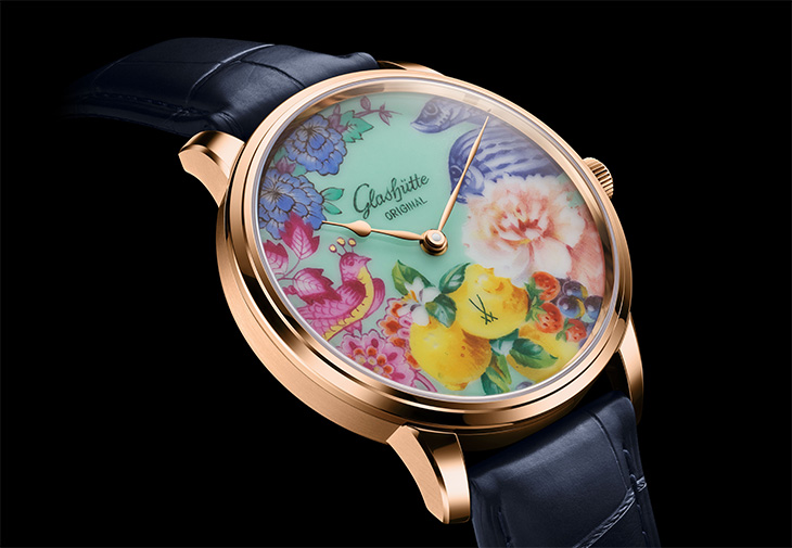 GLASHÜTTE ORIGINAL X MEISSEN