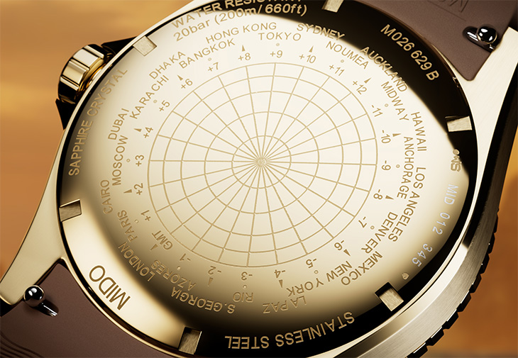 MIDO美度錶Ocean Star GMT腕錶