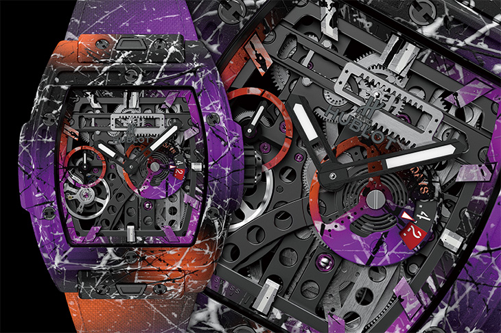 宇舶HUBLOT Spirit of Big Bang Meca-10街頭藝術腕錶炫日款
