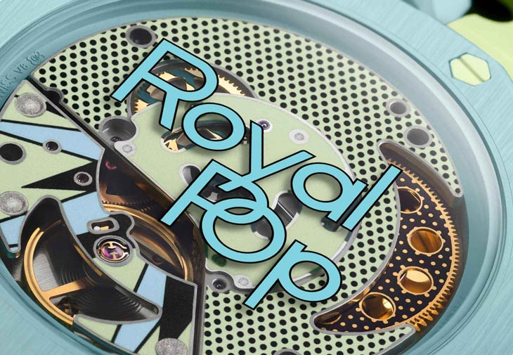 AP × SWATCH Royal Pop