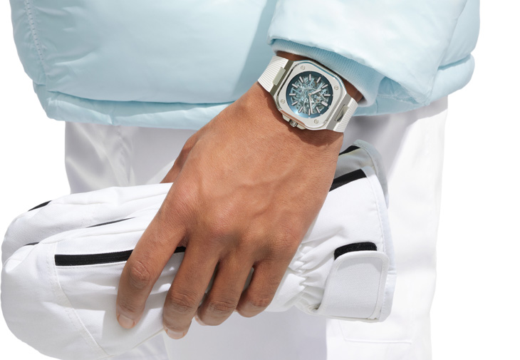 BELL & ROSS柏萊士BR-05 Skeleton Arctic Blue