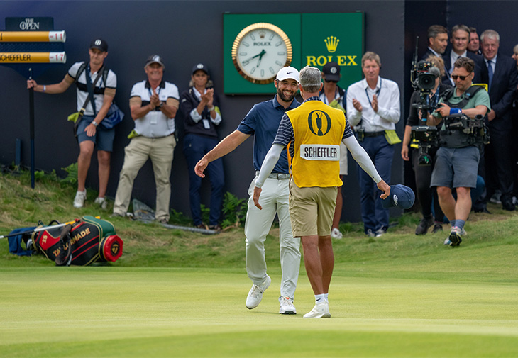 ROLEX勞力士代言人Scottie Scheffler 2025高爾夫球公開賽冠軍