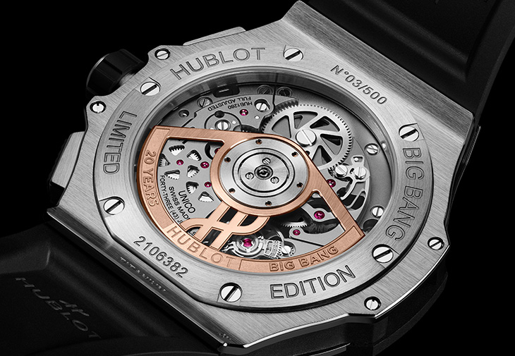 HUBLOT宇舶Big Bang系列20週年UNICO限量版鈦金陶瓷計時腕錶