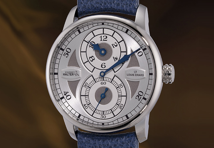 Louis Erard x Vianney Halter Le Régulateur精鋼自動腕錶