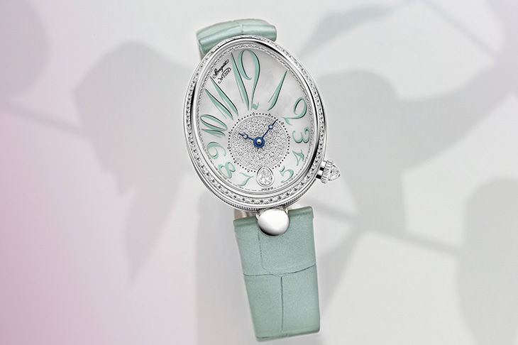 寶璣BREGUET Reine de Naples腕錶薄荷綠色款