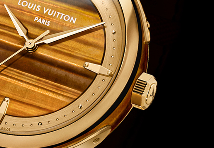 LOUIS VUITTON路易威登Escale Tiger's Eye虎眼石腕錶