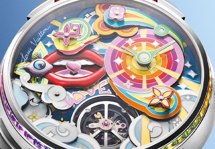 LOUIS VUITTON路易威登Tambour Taiko Arty Automata自動人偶腕錶
