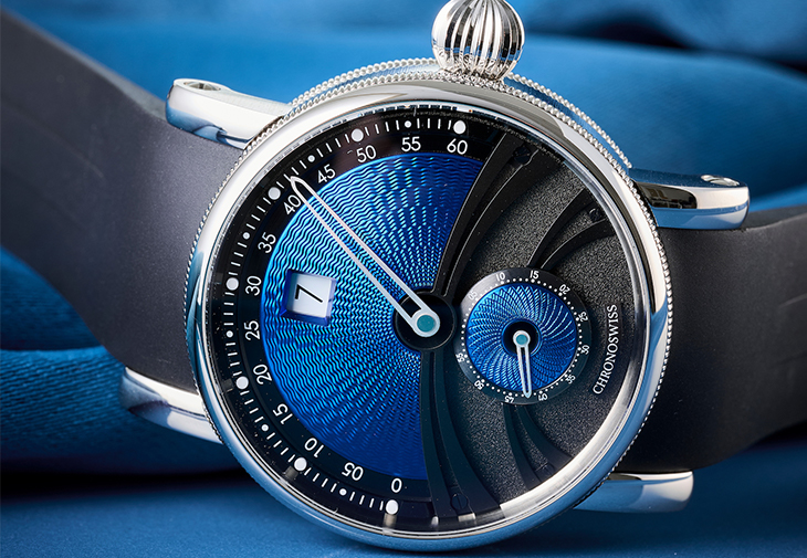 CHRONOSWISS Delphis Sapphire德爾菲藍色之魅