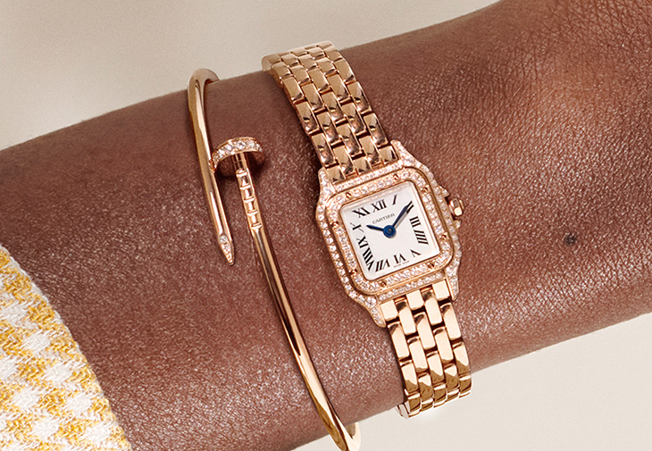 Cartier卡地亞Panthère de Cartier迷你款腕錶