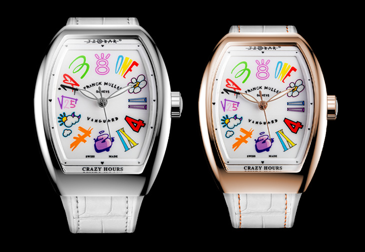 法穆蘭FRANCK MULLER Vanguard Crazy Hour Jisbar Lady聯名腕錶