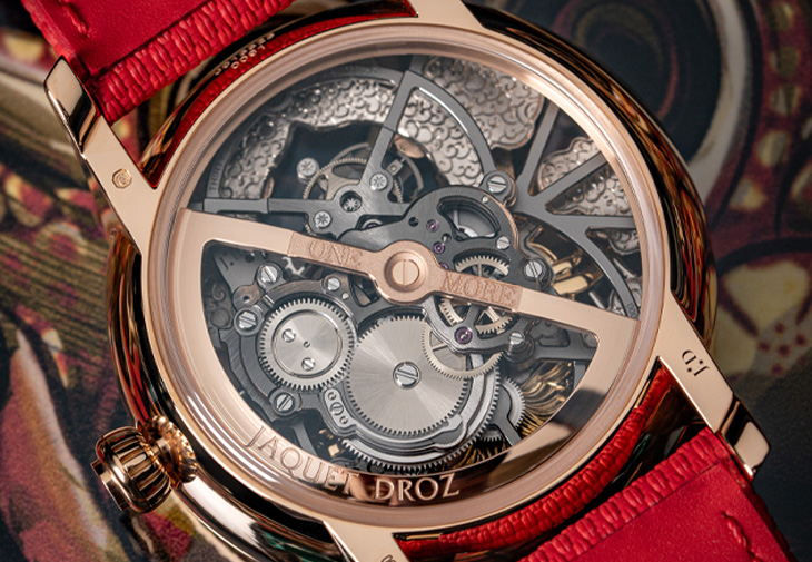 JAQUET DROZ雅克德羅Tourbillon Skelet Red Gold Dragon Mask特別款腕錶
