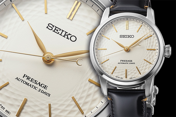 優雅和風陶瓷面盤／SEIKO Presage Classic「無釉有田燒」腕錶