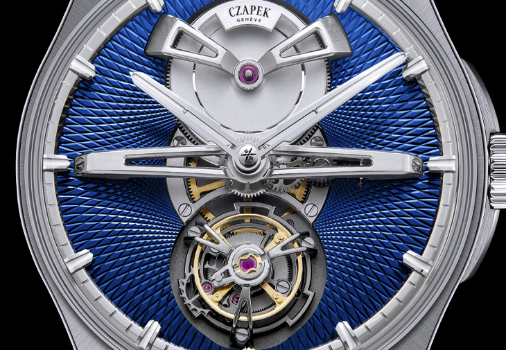 CZAPEK Antarctique Tourbillon Titanium Cosmic Blue