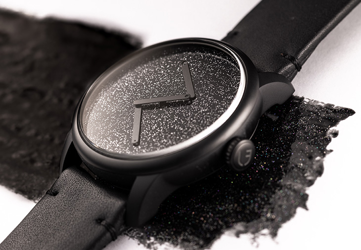 Le Régulateur LOUIS ERARD x Olivier Mosset三針一線腕錶
